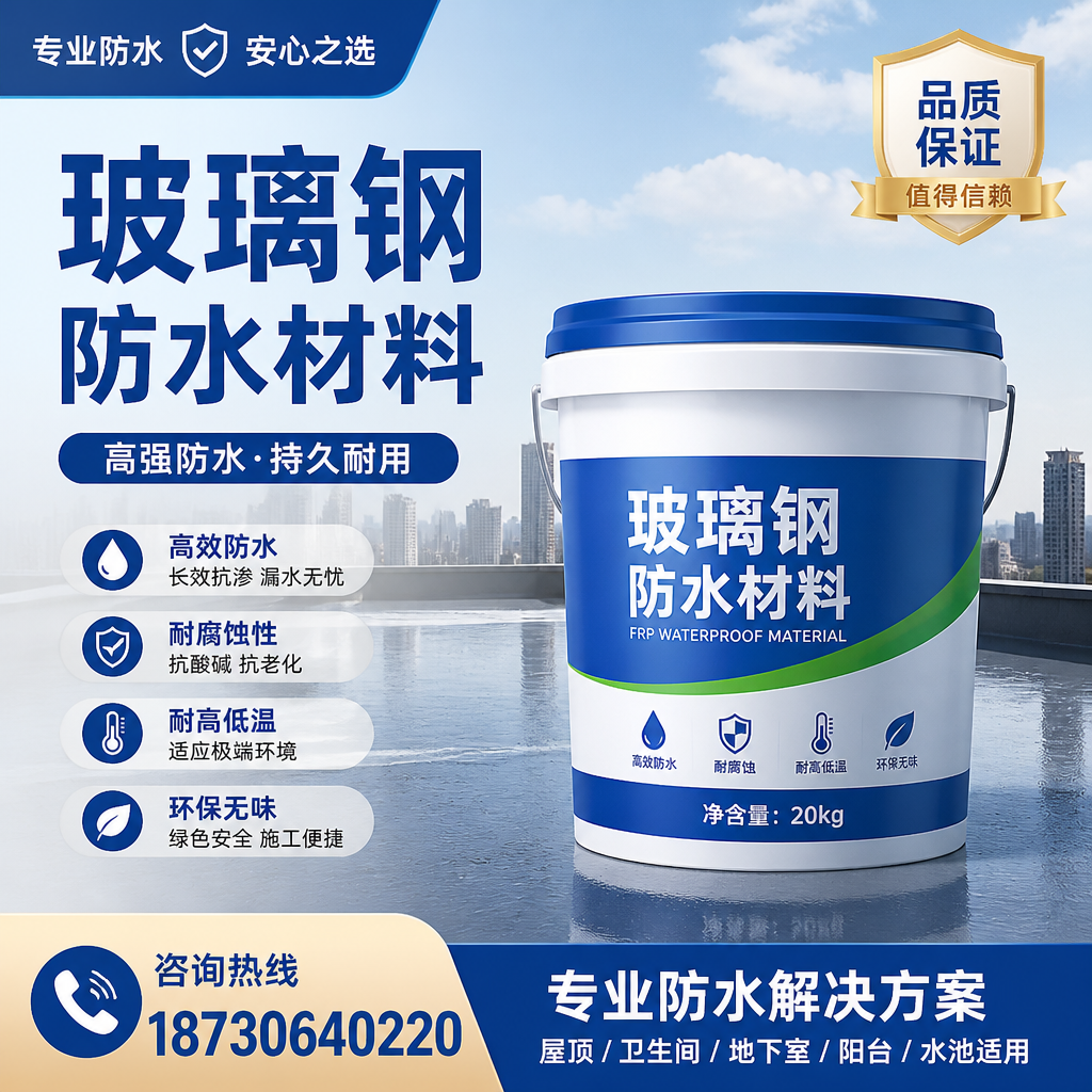 了解玻璃钢防水材料的市场趋势,昆明 企业不可不知